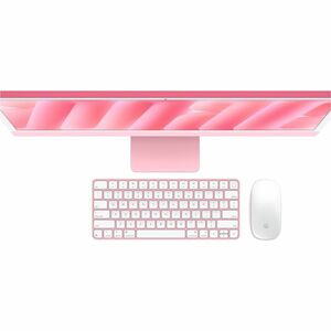 Apple iMac MWV43B/A All-in-One Computer - Apple M4 - 16 GB - 256 GB SSD - 61 cm (24") 4.5K - Desktop - Pink - Apple M4 Chi