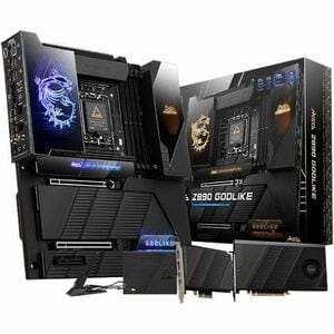 MSI MEG Z890 GODLIKE Gaming Desktop Motherboard - Intel Z890 Chipset - Socket LGA-1851 - Extended ATX - Core Ultra Process