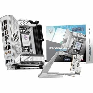 MSI MPG MPG Z890I EDGE TI WIFI Gaming Desktop Motherboard - Intel Z890 Chipset - Socket LGA-1851 - Mini ITX - Core Ultra P