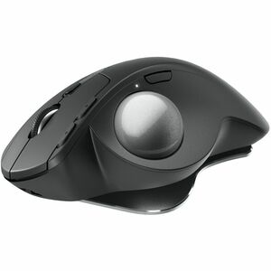 Logitech MX Ergo S Trackball - Optical - Wireless - 32.81 ft - Bluetooth - Rechargeable - Graphite - USB Type A - 2048 dpi