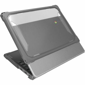 MAXCases Extreme Shell-F3 Rugged Case for Lenovo Chromebook - Clear, Grey - Impact Resistant, Drop Resistant, Pressure Res