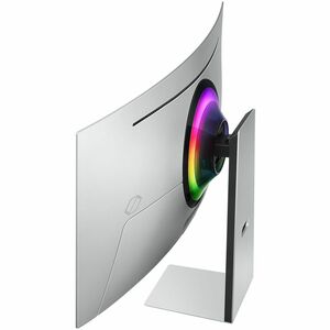 Monitor de juego OLED Samsung Odyssey OLED G8 S34DG850SL 34" Class UWQHD Pantalla curva - 21:9 - Plata - 86.4cm (34") View