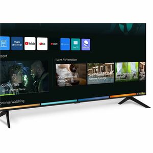 Samsung Crystal HCU7080 HG50CU708NF 50" Smart LED-LCD TV - 4K UHDTV - High Dynamic Range (HDR) - Black - HDR10+, HLG - LED
