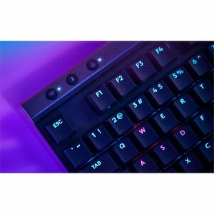 Logitech G G515 LIGHTSPEED TKL 游戏键盘 - 有线/无线 连接 - A 型 USB 接口 - RGB LED - 黑 - 蓝牙 - 87 Key(s) - Windows 10, Mac OS X 12.0 Mon