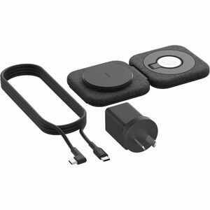 Belkin BoostCharge Pro Induction Charger - Black - For Qi2-enabled Device, iPhone - Input connectors: USB - LED Indicator,