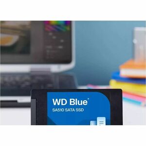 WD Blue SA510 WDS400T3B0A-00C7K0 4 TB Unidade de estado sólido - 2,5" Interno - SATA (SATA/600) - PC Secretária, Notebook 