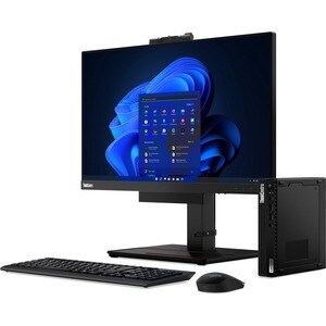 Computadora de escritorio Lenovo ThinkCentre M70q Gen 4 12E40018LS - Intel Core i7 13a Gen i7-13700T - Tecnología vPro - 1