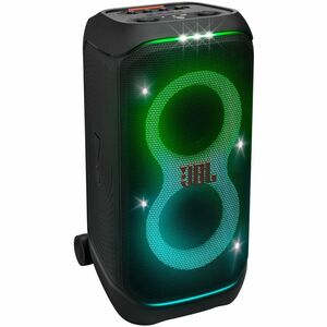 JBL PartyBox Stage 320 Portable Bluetooth Speaker System - 240 W RMS - Black - 40 Hz to 20 kHz - Battery Rechargeable - 1