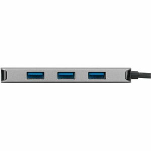 Targus ACH226BT Concentrador USB - USB 3.0 Typo C - 5GB/s - Mouse, Teclado, Disco Duro, Unidad flash - Externo - Plata - 4