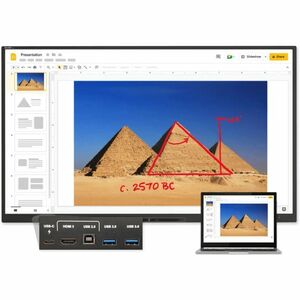 SMART Board GX186-V3 218.4 cm (86") 4K UHD LCD Collaboration Display - 8 GB DDR4 SDRAM - Infrared (IrDA) - Touchscreen - 1