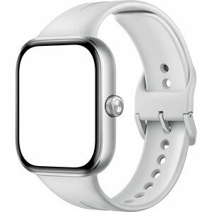 Redmi WATCH 5 Smart Watch - Square Case Shape - 47.50 mm Case Height - 41.10 mm Case Width - Silver, Grey Body Color - Alu