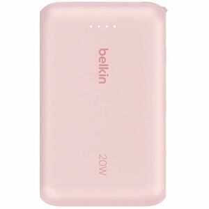 Belkin BoostCharge Stromspeicher - Rosa - für Smartphone, Tablet-PC, iPad mini, iPad, iPad Pro, iPhone - 10000 mAh - 20 W 