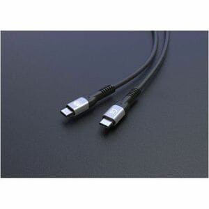 Manhattan 2m USB-C Cable de transferencia de datos - Cable for Cargador, Portátil, MacBook Pro, Laptop para videojuegos, C