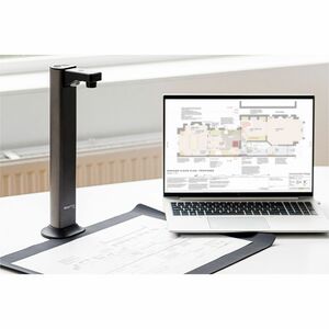 Scanner sans Contact I.R.I.S. IRIScan Desk 7 Pro - Résolution Optique 4912 x 3680 dpi - Couleur 24 bit - Couleur, Échelle 