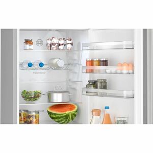 Congelatore/Freezer Bosch KGN392LCF 363 L - Installazione libera - Acciaio inox - Reversibile - 3 x Cassetto/i freezer - 2