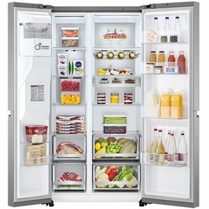 Congelatore/Freezer LG GSLV90PZAD 635 L Combinato - Acciaio inox - Digital Inverter Compressor - Smart Connect - 2 x Porta