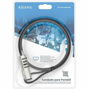 NANO SECURITY CABLE COMBINATION COMPUTER MONITOR LAPTOP 1.5M