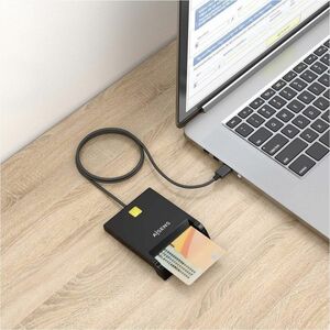 SMART CARD READER DNI BLACK 