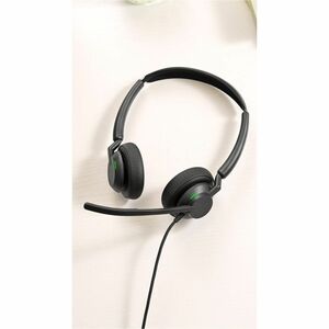 Casque Jabra Engage 50 II - Filaire - Design Sur tête, Supra-auriculaire - Stéréo - Couleur Noir - Certification Microsoft