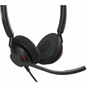 Jabra Engage 40 Wired Over-the-head, On-ear Stereo Headset - Black - Microsoft Teams Certification - Binaural - Supra-aura