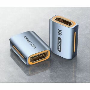 Vention AIU A/V Adapter - 1 x HDMI 2.1 Digital Audio/Video - Female - 1 x HDMI 2.1 Digital Audio/Video - Female - 7680 x 4