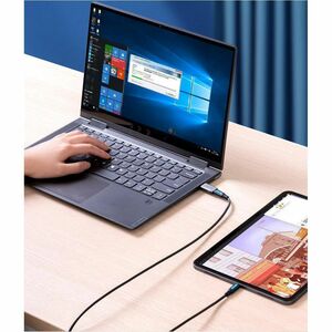 Vention CDPH0 Data Transfer Adapter - 1 x USB 3.0 Type A - Male - 1 x USB 3.1 (Gen 1) Type C - Female - Nickel Connector -