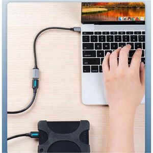 Vention 15 cm USB-C/USB-A Data Transfer Cable - Cable for Smartphone, Notebook, Flash Drive, Keyboard/Mouse - First End: 1