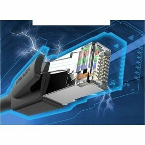 Vention IKK 2 m Category 8 Network Cable - Cable for Network Device, Computer, Notebook, Router, Modem, TV, Printer - Firs