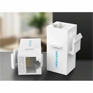 Vention VDD-B11-W Network Adapter - 10 Pack - 1 x RJ-45 Keystone - Female - 1 x RJ-45 Keystone - Female - Gold Contact - W