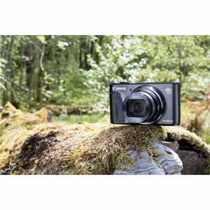 Canon PowerShot SX740 HS Lite 20.3 Megapixel Compact Camera - Silver - 1/2.3" CMOS Sensor - Autofocus - 7.6 cm (3")LCD - 4