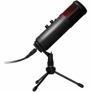 NEWSKILL Kaliope Wired, Plug-in Microphone for Recording, Gaming, Podcasting - Matte Black - 1.80 m - 30 Hz to 18 kHz -36 