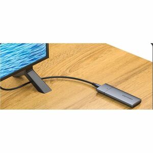Vention KPEH0 Drive Enclosure SATA, M.2 - USB 3.1 (Gen 1) Type C Host Interface - UASP Support Portable - Space Gray - 2 T
