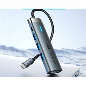 Vention TGM USB Type C Docking Station for Mouse, Smartphone, Hard Drive, Monitor, Memory Card Reader, Flash Drive - Charg