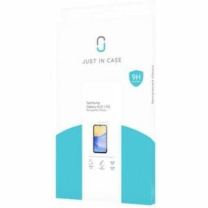 Just in Case 9H Tempered Glass Screen Protector for Galaxy A15 5G, Galaxy A15 - Transparent - 1 Piece - For Super AMOLED S