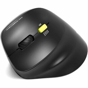 Port Connect ERGO Mouse - Bluetooth/Radio Frequency - USB Type A, USB Type C - Optical - 5 Button(s) - Wireless - 2.40 GHz