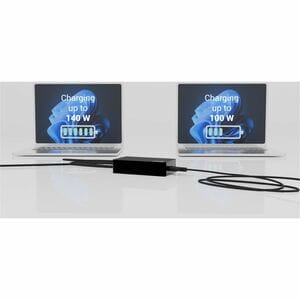 i-tec 140 W Charger Adapter - For Universal, USB Type C Device, Notebook, Tablet, Smartphone - 230 V AC, 120 V AC Input - 