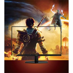 AOC 27G42E 27" Class Full HD Gaming LED Monitor - Black, Red - 68.6 cm (27") Viewable - Fast IPS - LED Backlight - 1920 x 