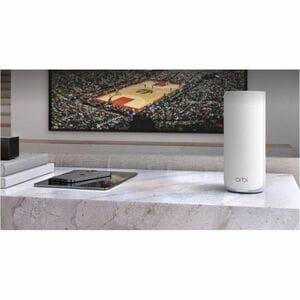 Netgear Orbi RBE873 Wi-Fi 7 IEEE 802.11be Ethernet Wireless Router - Tri Band - 2.40 GHz ISM Band - 6 GHz UNII Band - 8 x 