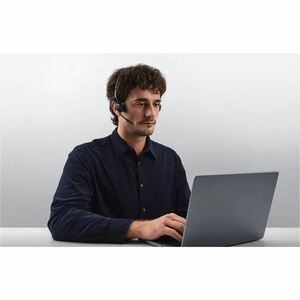 Shokz OpenMeet Wireless Open-ear, Over-the-head, On-ear, Over-the-ear Stereo Headset - Black - Binaural - Supra-aural - 29