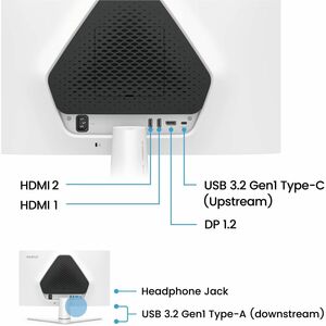 BenQ MOBIUZ EX251 25" Class Full HD Gaming LED Monitor - 16:9 - Black - 62.2 cm (24.5") Viewable - In-plane Switching (IPS