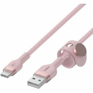 Belkin BOOST↑CHARGE PRO Flex Charging Cable - 1 m - For Mobile Phone, Smartphone, Tablet, iPad, iPad Air, iPad Pro, iPad m