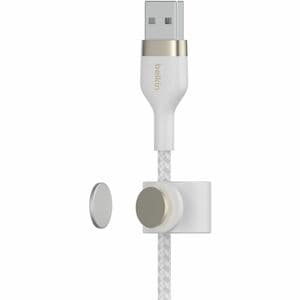 Belkin BOOST↑CHARGE PRO Flex Charging Cable - 1 m - For Mobile Phone, Smartphone, Tablet, iPad, iPad Air, iPad Pro, iPad m