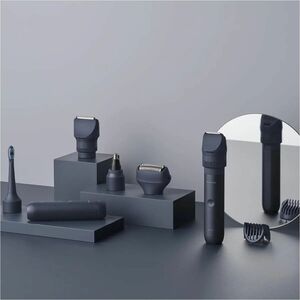Panasonic Nose/Ear Hair Trimmer Attachment - 6.6 cm Height x 3.3 cm Width x 3.3 cm Depth - Black - Stainless Steel