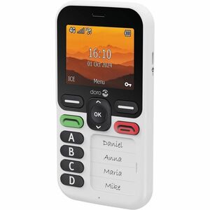 Doro Leva X10 DFB-0580 128 MB Feature Phone - 6,1 cm (2,4 Zoll) 240 x 320 - Cortex A7Single-Core 1 GHz - 64 MB RAM - 4G - 