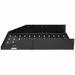 Tripp Lite series SmartRack SRSHELF2PUNIV 2U Rack-mountable Rack Shelf for Data Center, Server, LAN Switch - Black Powder 