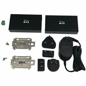 Tripp Lite series B203-101-IND-ER USB Extender - TAA Compliant - Black - 2 x Network (RJ-45) - 2 x USB - 101 m Extended Ra