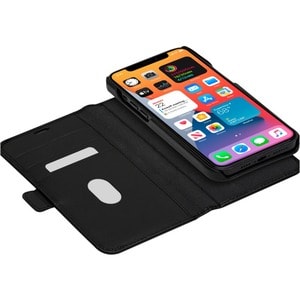 dbramante1928 ApS Lynge Carrying Case (Wallet) Apple iPhone 12 Smartphone - Black - Scratch Resistant, Bump Resistant - Fu