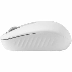 Logitech M196 Mouse - Optical - Wireless - 32.81 ft - Bluetooth - Raw White - 1000 dpi - Scroll Wheel - Small/Medium Hand/