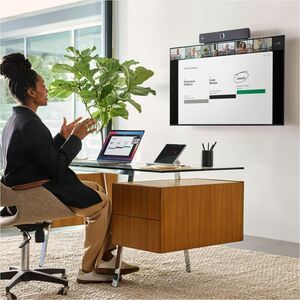 Webex Webex Room Bar Video Conference Equipment - Small Room Size Supported - Carbon Black - For Video Conferencing, Meeti