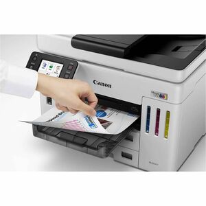 Canon GX7120 Wired & Wireless MegaTank Inkjet Multifunction Printer - Color - Copier/Fax/Printer/Scanner - 1200 x 600 dpi 